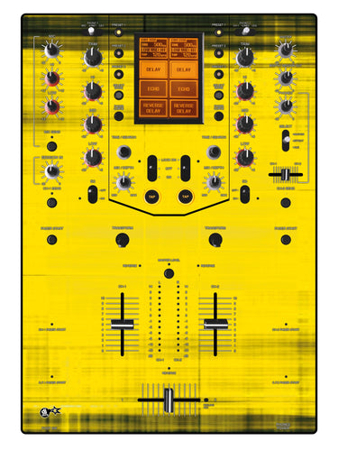 Pioneer DJ DJM 909 Skin Blacknyellow